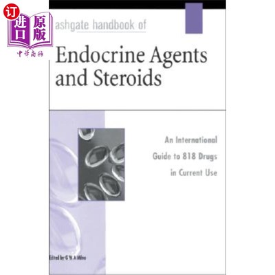 海外直订医药图书Ashgate Handbook of Endocrine Agents and Steroids 阿什盖特内分泌剂和类固醇手册