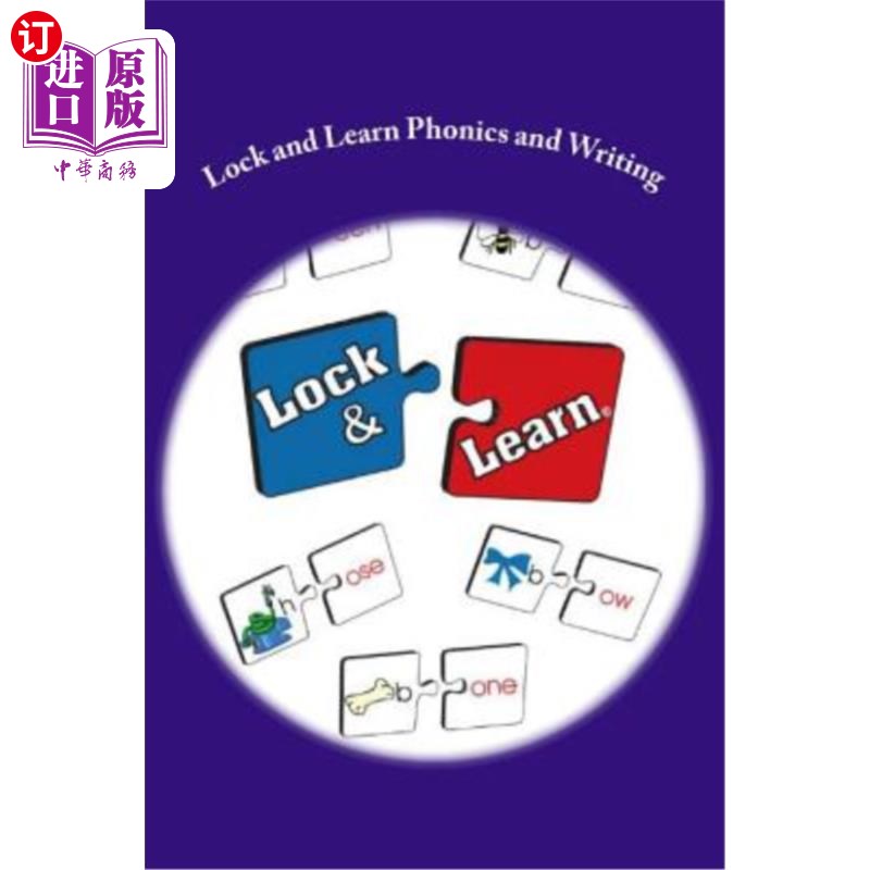 海外直订Lock and Learn Puzzle Pieces: K-1 Child's Workbook(Educator's Guide Available)锁定并学习拼图：K-1儿童手册