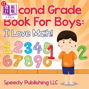 Love Book 书：我喜欢数学 男孩二年级 Math Boys For Grade 海外直订Second