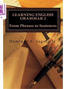 海外直订Learning English Grammar 2: From Phrases to Sentences 学习英语语法2：从短语到句子