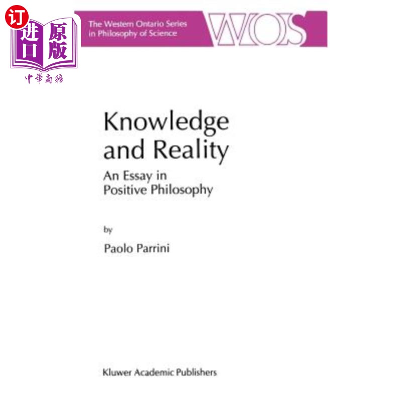 海外直订Knowledge and Reality: An Essay in Positive Philosophy 知识与现实:实证哲学论文集