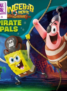 预售 海绵宝宝大电影 深海大冒险 海盗伙伴 海绵宝宝漫画书 英文原版 海绵宝宝周边 Spongebob Movie Search for Squarepants