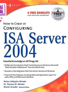 海外直订How to Cheat at Configuring ISA Server 2004 如何在配置ISA Server 2004时作弊