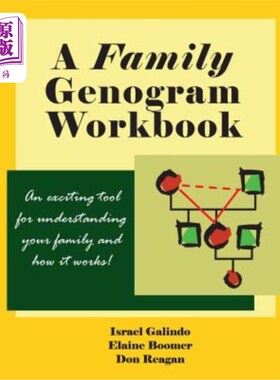医药图书A Family Genogram Workbook: An Exciting Tool for Understanding Your Family and H 家庭基因图工作簿:【中商原版】【