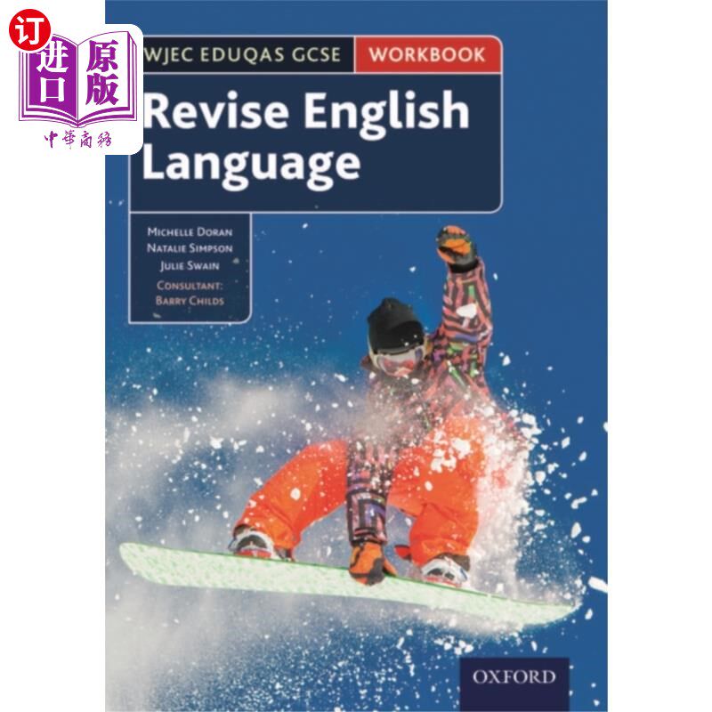 海外直订WJEC Eduqas GCSE English Language: Revision work... WJEC Eduqas GCSE英语语言复习手册
