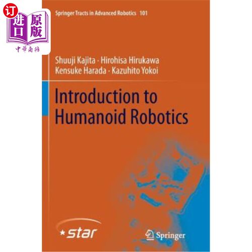 海外直订Introduction to Humanoid Robotics 仿人机器人导论