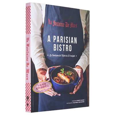 巴黎小酒馆 50 道菜谱中的 La Fontaine de Mars 英文原版 A Parisian Bistro Cecile Maslakian【中商原版】