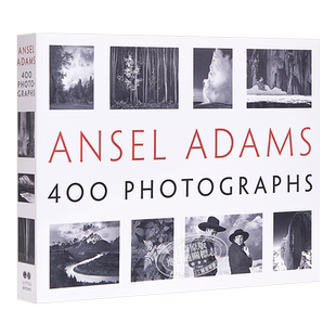 Ansel Adams: 400 Photographs 进口艺术 安塞尔·亚当斯:400照片 平装 大师摄影集黑白【中商原版】