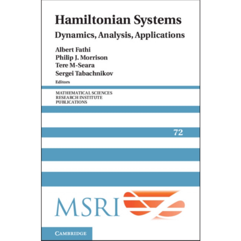 剑桥数学科学研究所系列 哈密顿系统 动力学 分析和应用 Hamiltonian Systems 英文原版 Albert Fathi 数学【中商原版】