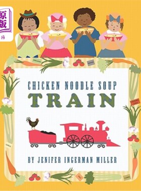 海外直订Chicken Noodle Soup Train 鸡汤面列车