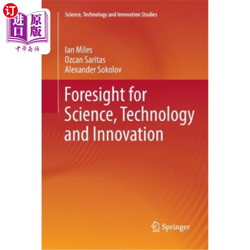 海外直订Foresight for Science, Technology and Innovation科学、技术和创新的远见