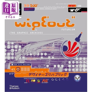 预售 Wipeout: The Complete Graphic Archives 进口艺术 WipEout游戏 完全图文档案 T&H【中商原版】