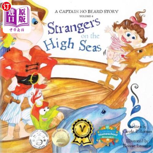 海外直订Strangers on the High Seas: A Captain No Beard Story 《公海上的陌生人：一个没有胡子的船长的故事》