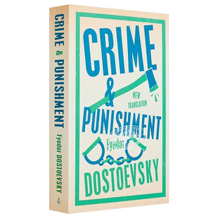 陀思妥耶夫斯基 罪与罚 Evergreen系列 英文原版 Crime and Punishment Fyodor Dostoevsk 经典文学 俄罗斯文学【中商原版】