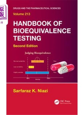 海外直订医药图书Handbook of Bioequivalence Testing 生物等效性试验手册