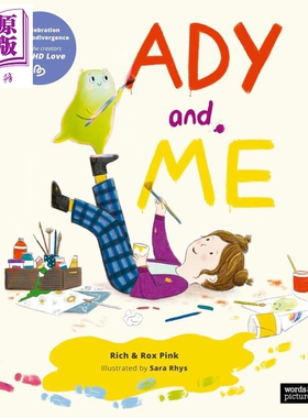 艾迪和我 Ady And Me The Sunday Times Bestseller 英文原版 儿童绘本故事 了解多动症ADHD 亲子读物 进口童书【中商原版】