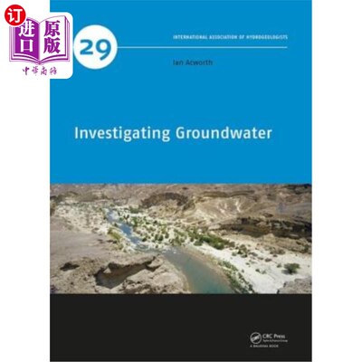 海外直订Investigating Groundwater 调查地下水