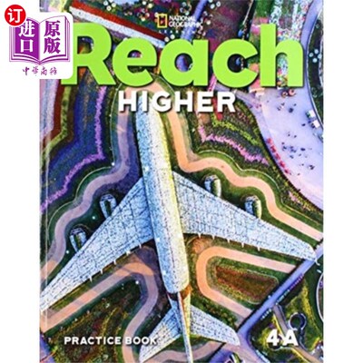 海外直订Reach Higher 4A: Practice Book 达到更高4A:练习册