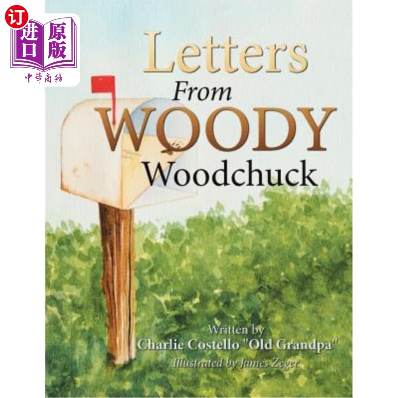 海外直订Letters from Woody Woodchuck 伍迪土拨鼠的来信