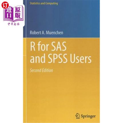 海外直订R for SAS and SPSS Users r对于SAS和SPSS用户