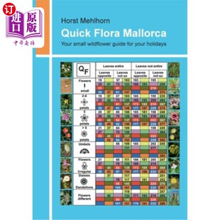 holidays 小野花指南 Your guide for wildflower Mallorca small 快速弗洛拉·马洛卡：你度假 海外直订Quick your Flora