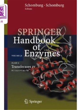 海外直订Class 2 Transferases IV: EC 2.4.1.1 - 2.4.1.89 二级转移酶Ⅳ：酶代码EC2.4.1.1-2.4.1.89