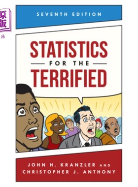 海外直订Statistics for the Terrified 受惊吓人群的统计数据