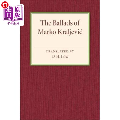 海外直订The Ballads of Marko Kraljevic 马尔科·克拉列维奇的民谣