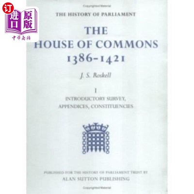 海外直订History of Parliament: The House of Commons, 138... 议会史:下议院，1386-1421[4卷]