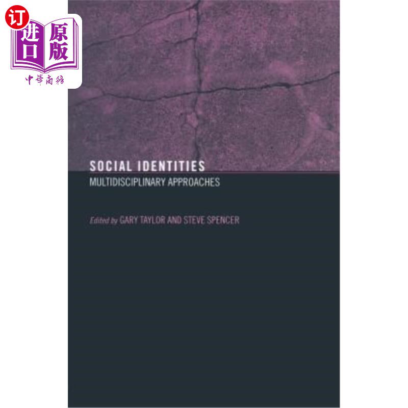 海外直订Social Identities: Multidisciplinary Approaches 社会认同：多学科方法