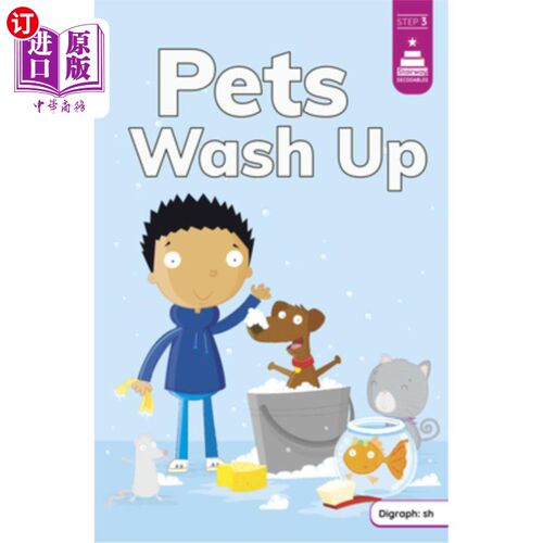 海外直订Pets Wash Up 宠物洗澡