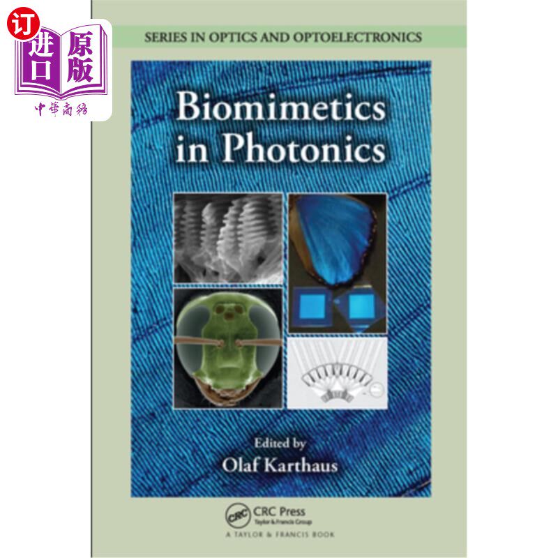 海外直订Biomimetics in Photonics 光子学中的仿生学