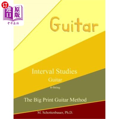 海外直订Interval Studies: Guitar 音程研究:吉他