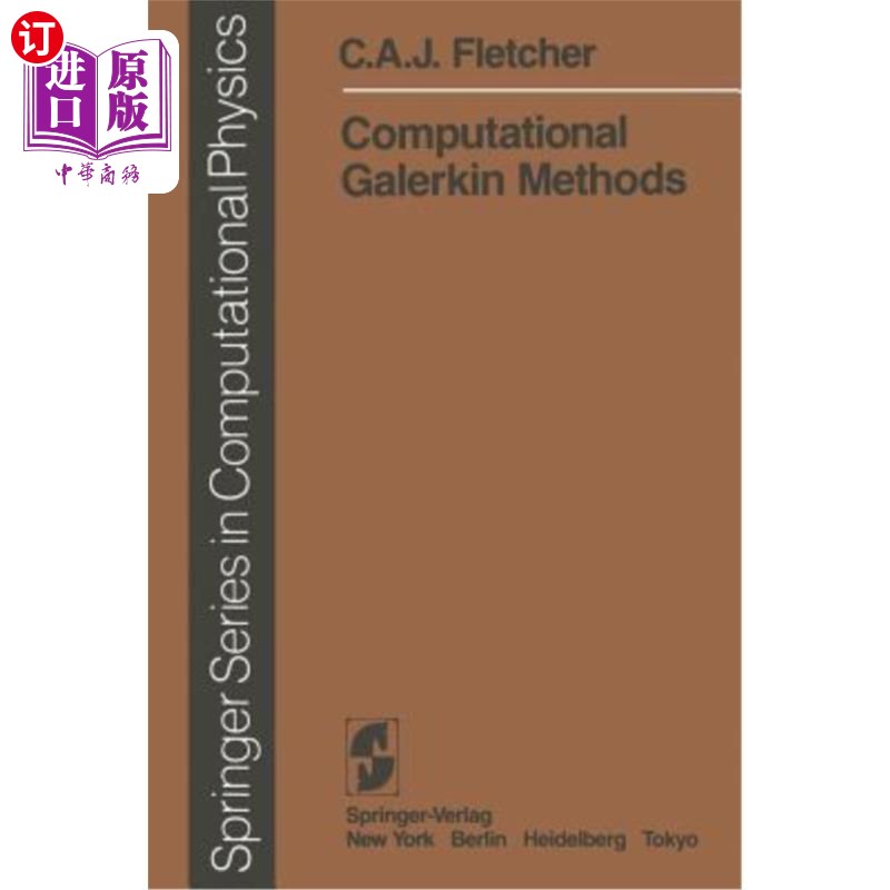 海外直订Computational Galerkin Methods 计算伽辽金方法