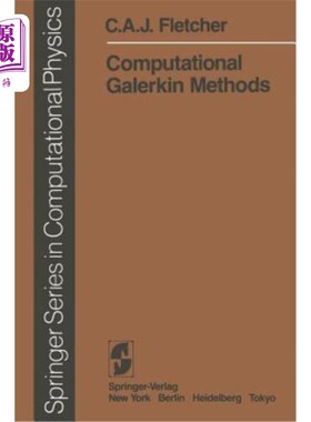 海外直订Computational Galerkin Methods 计算伽辽金方法