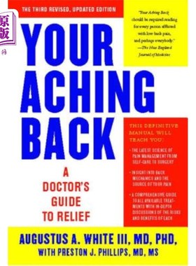 海外直订医药图书Your Aching Back: A Doctor's Guide to Relief 你的背痛：医生的缓解指南