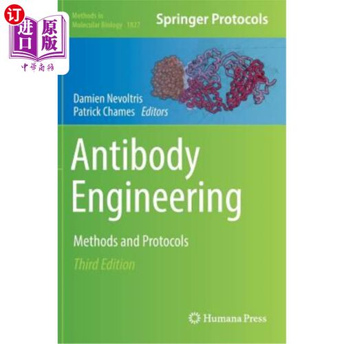 海外直订医药图书Antibody Engineering: Methods and Protocols 抗体工程：方法和方案