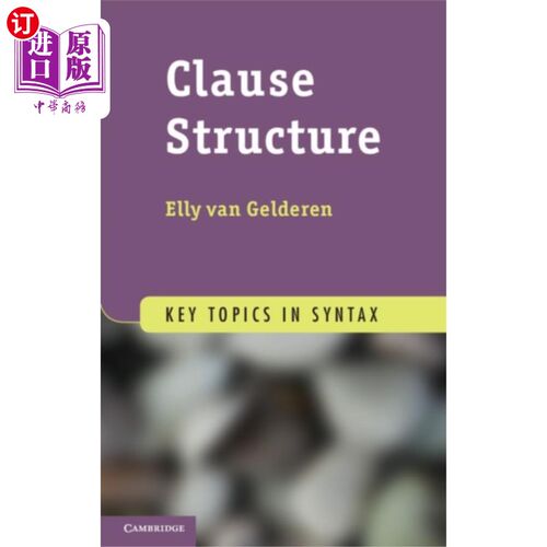 海外直订Clause Structure 子句结构