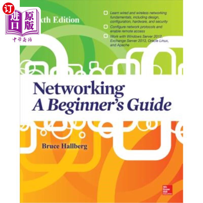 海外直订Networking: A Beginner's Guide, Sixth Edition ：入门指南，第六版