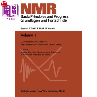 海外直订NMR Basic Principles and Progress / NMR Grundlagen Und Fortschritte 核磁共振基本原理和进展/NMR Grundagen Un