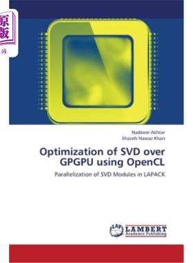 海外直订Optimization of Svd Over Gpgpu Using Opencl 基于Opencl的Gpgpu上Svd优化
