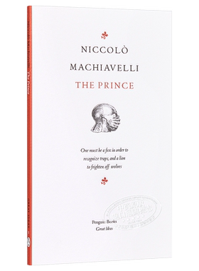 马基雅维里：君主论 英文原版 Penguin Great Ideas : The Prince Niccolo Machiavelli and Anthony Grafton【中商原版】