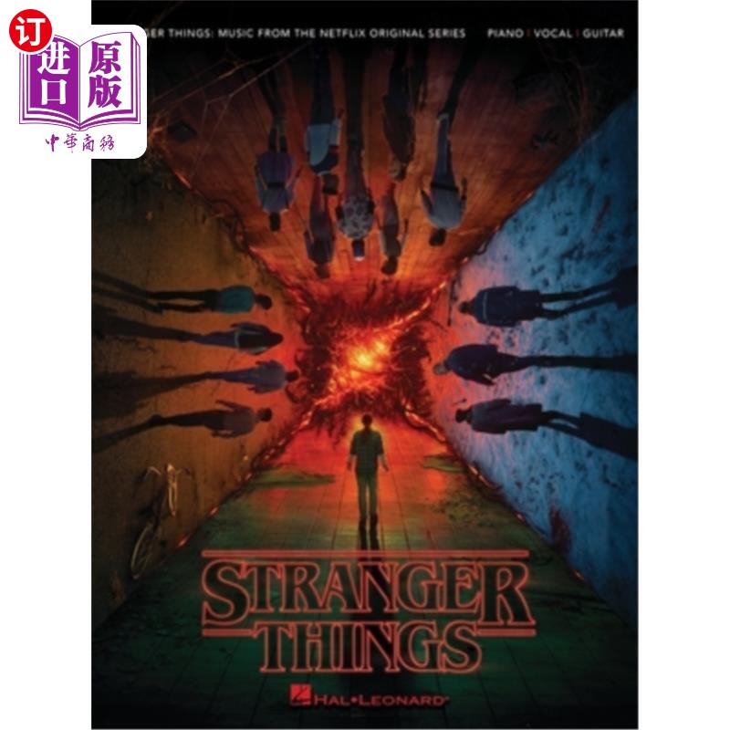 海外直订Stranger Things: Music from the Netflix Original Series - Piano/Vocal/Guitar Son 怪奇物语:Netfl图片