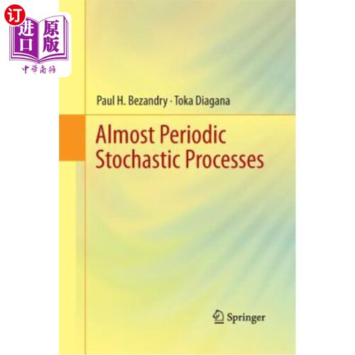 海外直订Almost Periodic Stochastic Processes 概周期随机过程
