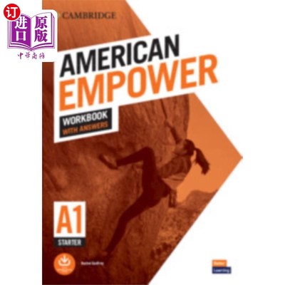 海外直订American Empower Starter/A1 Workbook with Answers 美国授权入门/A1练习册与答案
