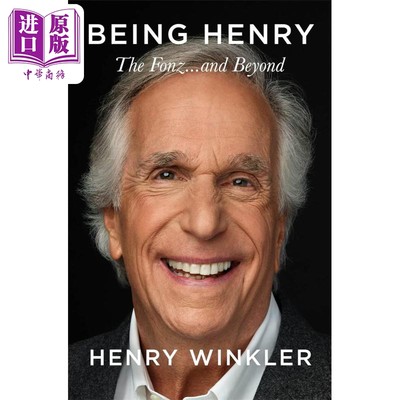 现货 成为亨利 方兹 及以后 英文原版 Being Henry The Fonz  and Beyond Henry Winkler 文体与艺术人物传记【中商原版】