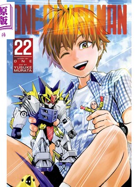 现货 漫画 一拳超人 22 One-Punch Man, Vol. 22 英文原版 ONE【中商原版】