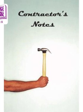 海外直订Contractor's Notes 承包商说明