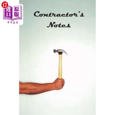 海外直订Contractor's Notes 承包商说明