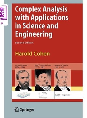 海外直订Complex Analysis with Applications in Science and Engineering 复分析及其在科学与工程中的应用